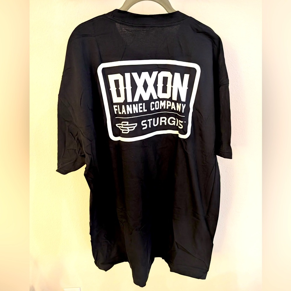 DIXXON Sturgis SD Ride Roar Rally Badge T Shirt Black NEW Men's Large